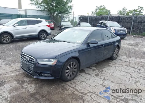 2014 Audi A4 2.0T Premium из США, поврежденный, VIN WAUBFAFL8EA047175